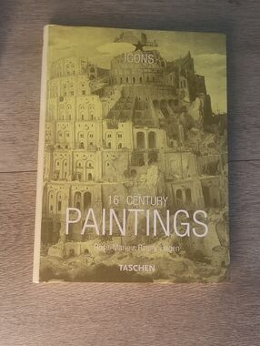 Taschen 16th Century Paintings Book - Olive Green Cover